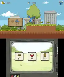 Image n° 1 - screenshots : Regular Show - Mordecai and Rigby in 8-bit Land